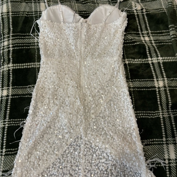 Gia Embellished Mini Dress Fashion Nova NWT - Picture 4 of 5